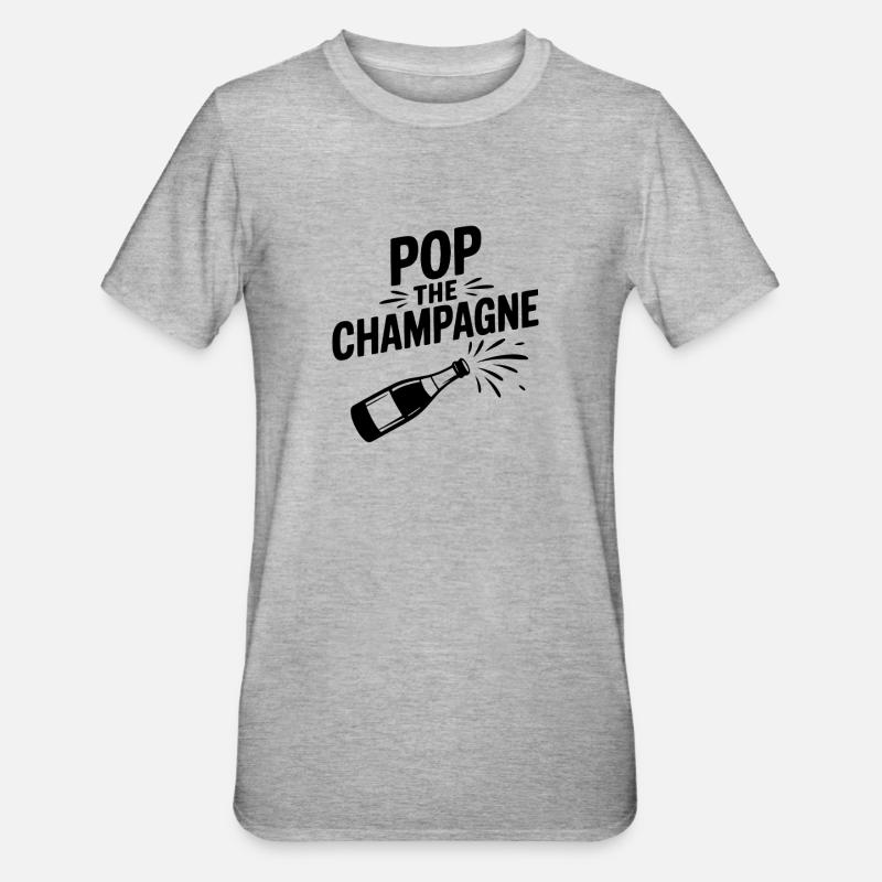 Faites éclater le - T-shirt polycoton Unisexe - gris chiné