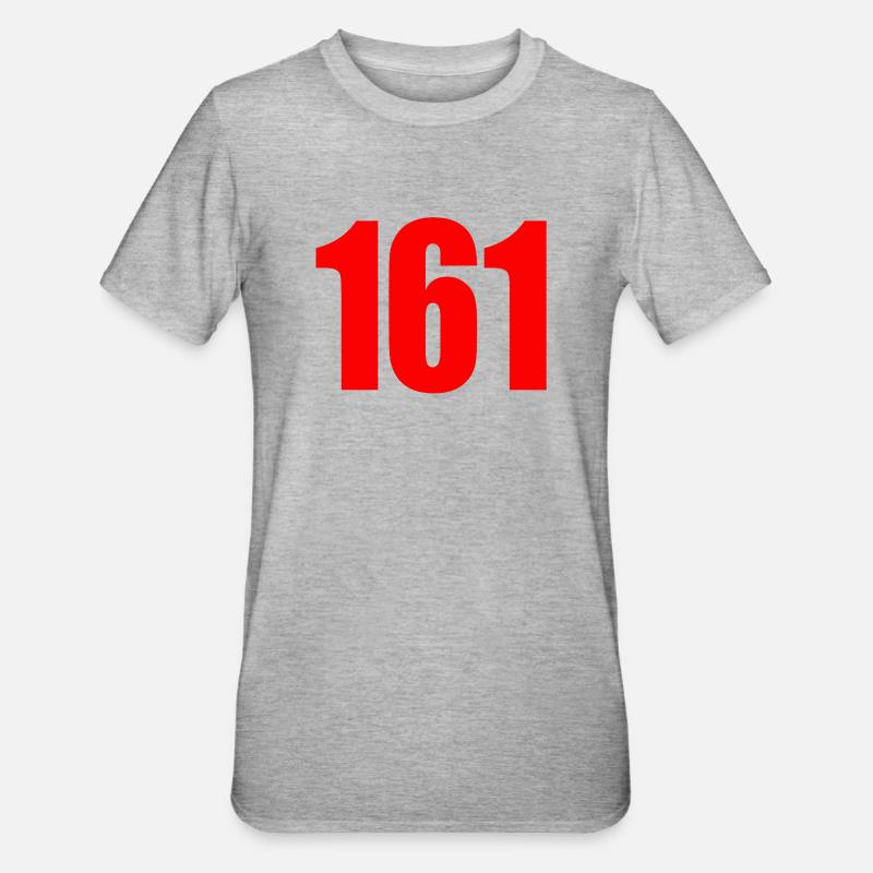 161 – Déclaration du Code Antifa - T-shirt polycoton Unisexe - gris chiné