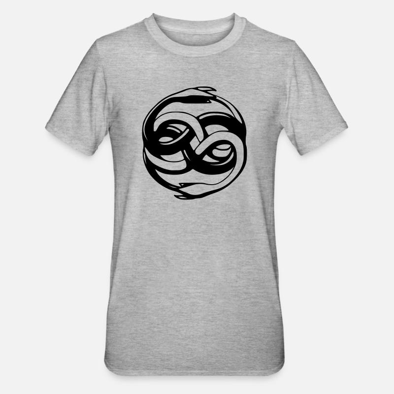 Auryn du ver des sables - T-shirt polycoton Unisexe - gris chiné