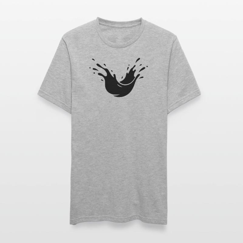 Éclaboussures de boue Éclaboussures de terre T-shirt polycoton Unisexe
