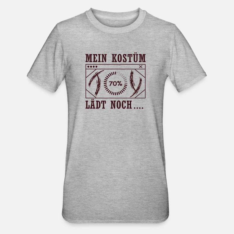 My costume is still loading - Unisex Polycotton T-Shirt - heather grey