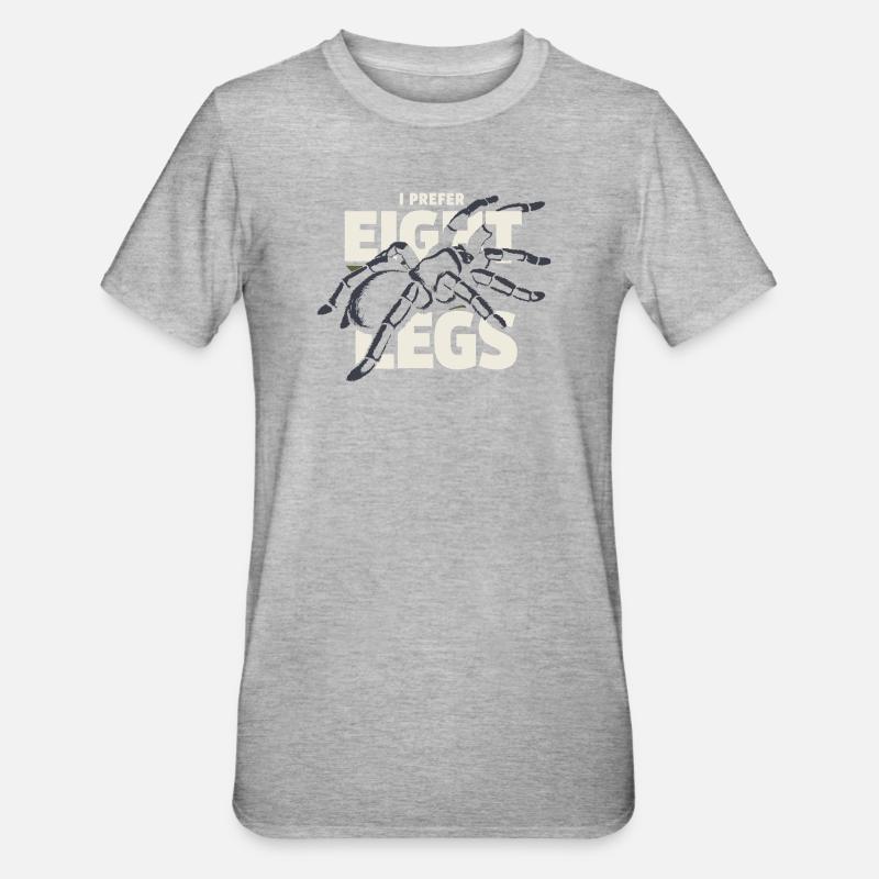 Propriétaire d’araignée Propriétaire de la Tarentule - T-shirt polycoton Unisexe - gris chiné