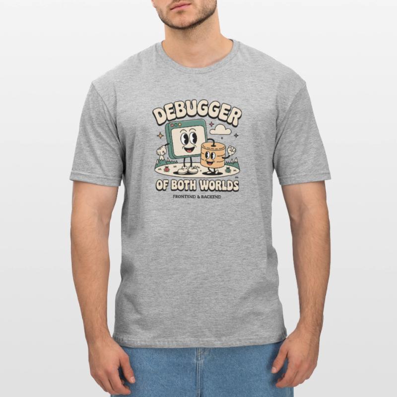 Debugger of both worlds | Debugging Dev Unisex Polycotton T-Shirt