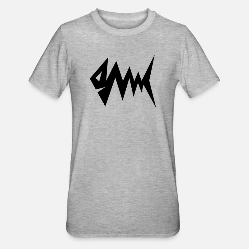 Blitzfish - T-shirt polycoton Unisexe - gris chiné