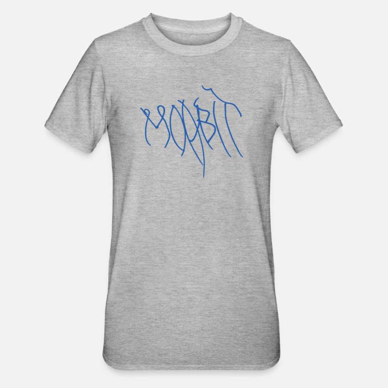Gift idea for real Moabites - Unisex Polycotton T-Shirt - heather grey