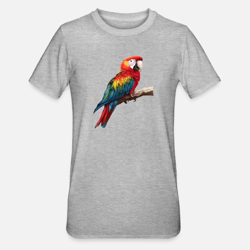 Aras Ara - Unisex Polycotton T-Shirt - Grau meliert