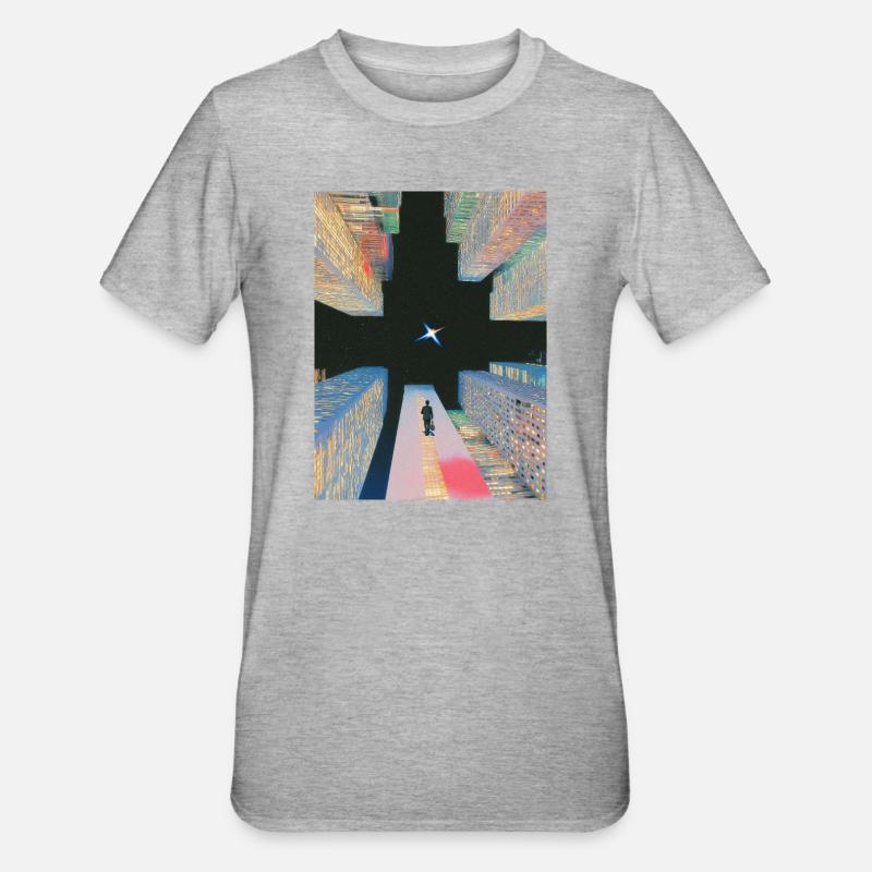 Conception d’univers - T-shirt polycoton Unisexe - gris chiné
