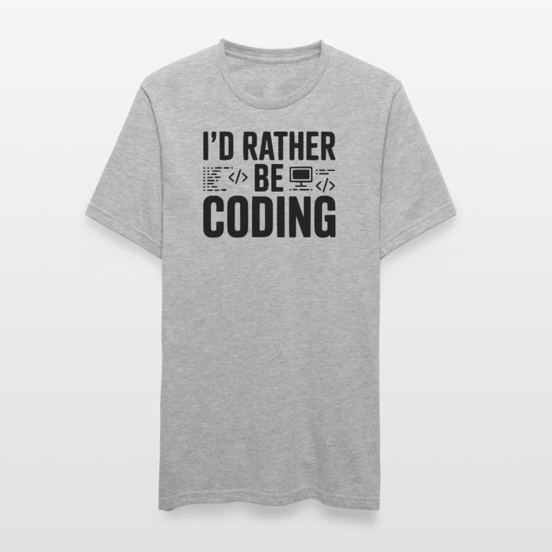 Je préfère coder T-shirt polycoton Unisexe