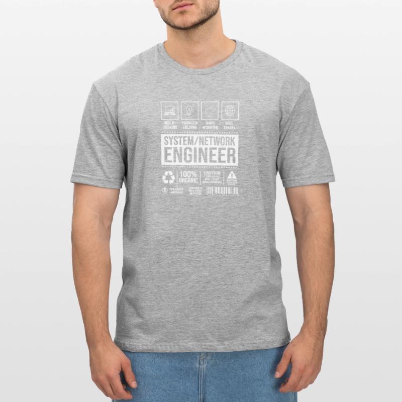 Network Computer Scientist Programmer Admin Unisex Polycotton T-Shirt