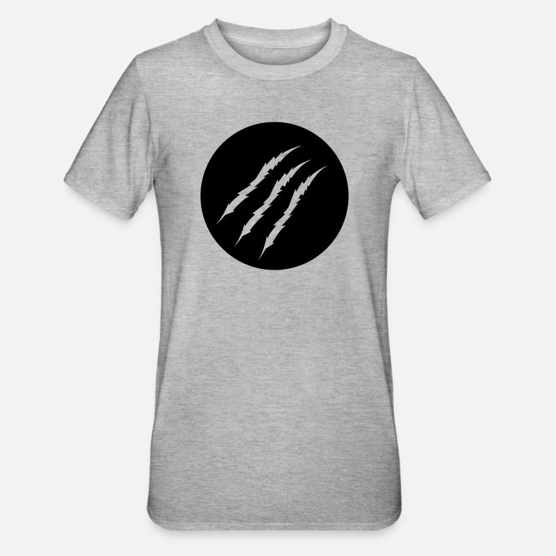 griffe - T-shirt polycoton Unisexe - gris chiné