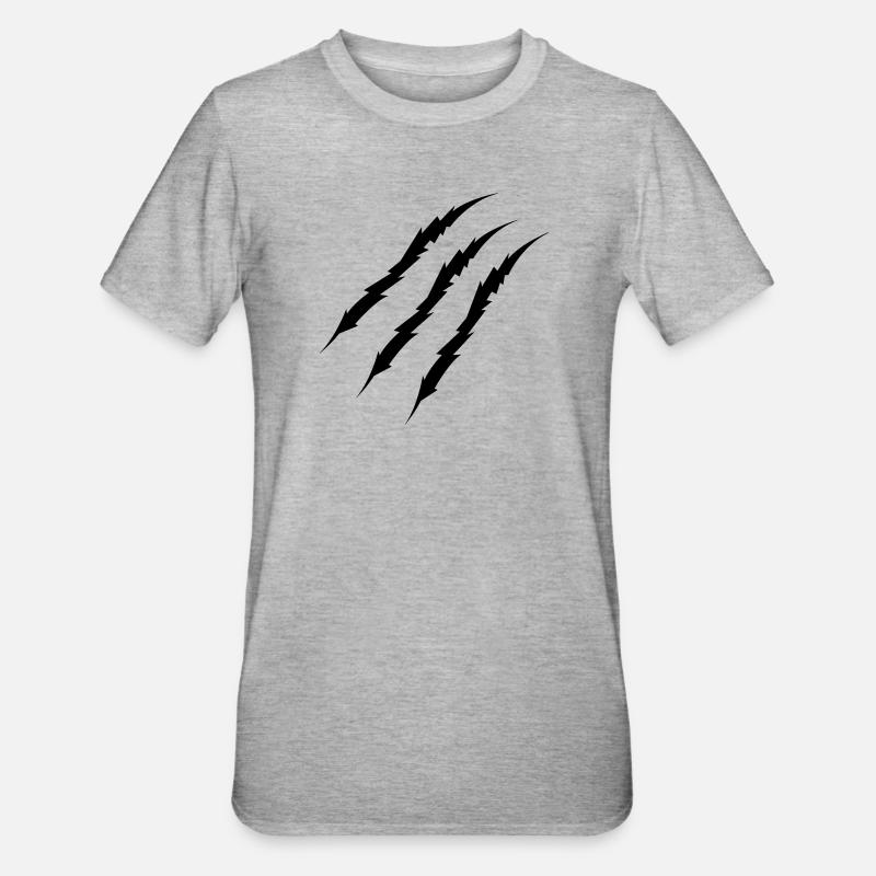 griffe - T-shirt polycoton Unisexe - gris chiné