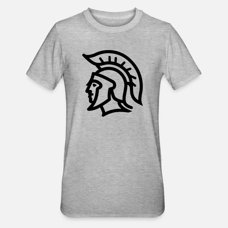spartan - T-shirt polycoton Unisexe - gris chiné