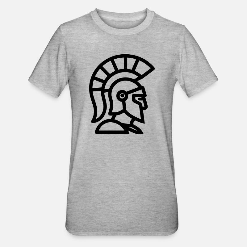 spartan - T-shirt polycoton Unisexe - gris chiné