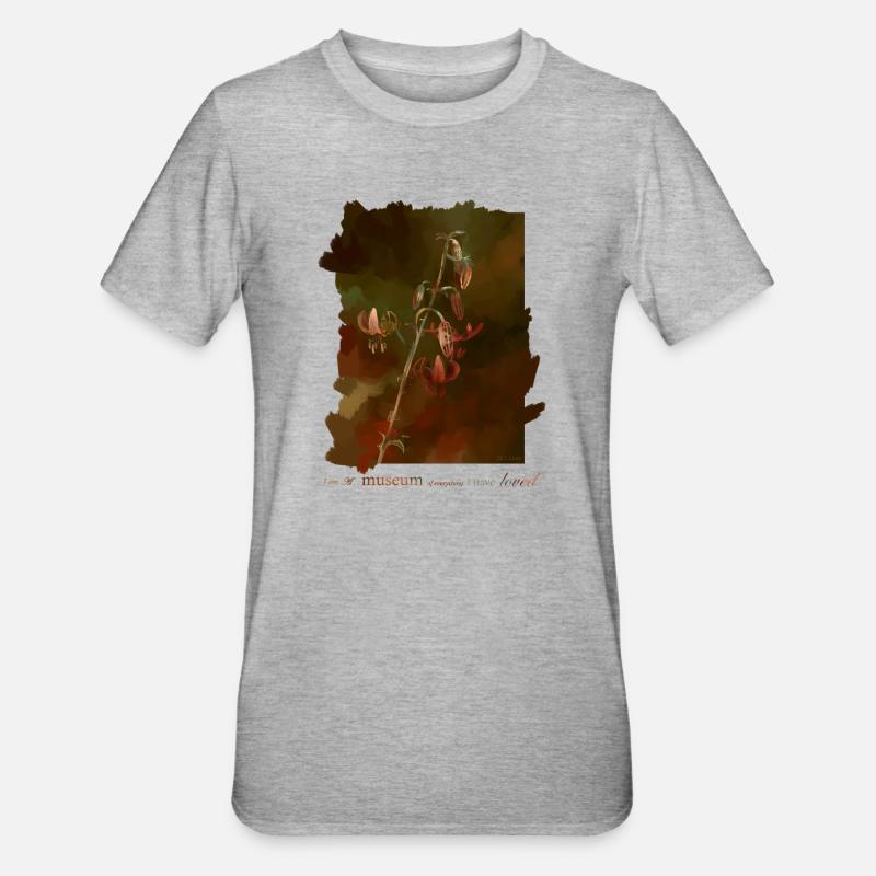 Lys - T-shirt polycoton Unisexe - gris chiné