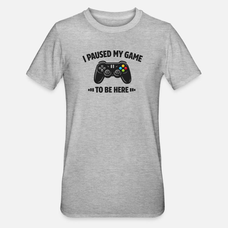 Conception de jeux - T-shirt polycoton Unisexe - gris chiné