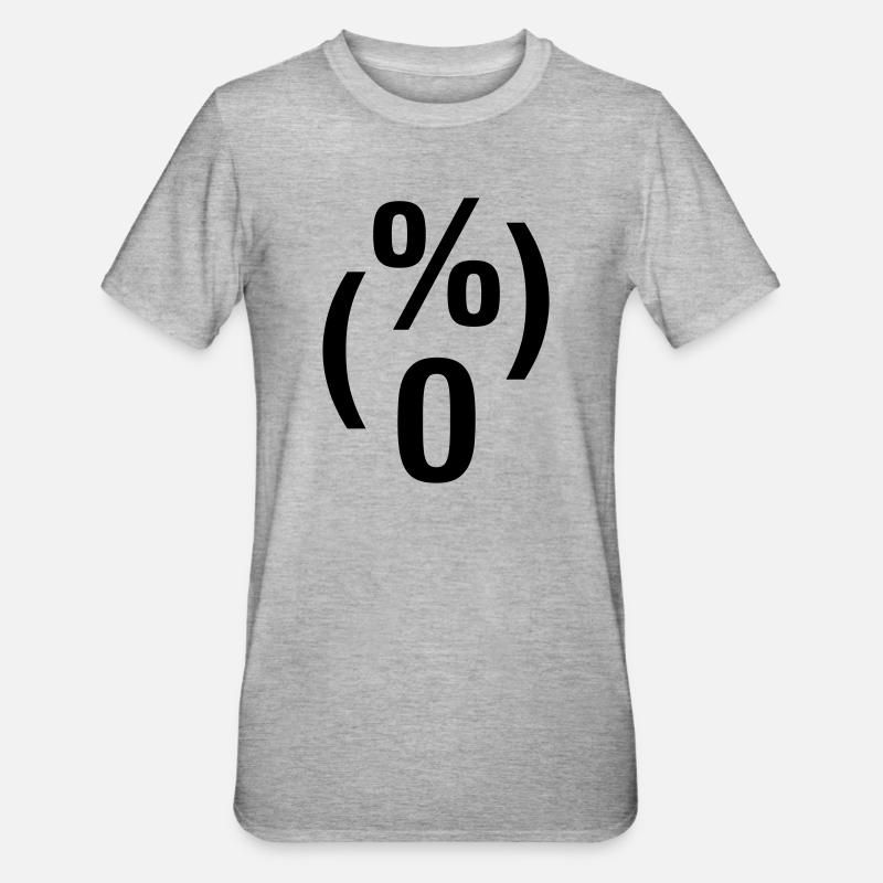 Le cri perçant - Edvard Munch - T-shirt polycoton Unisexe - gris chiné