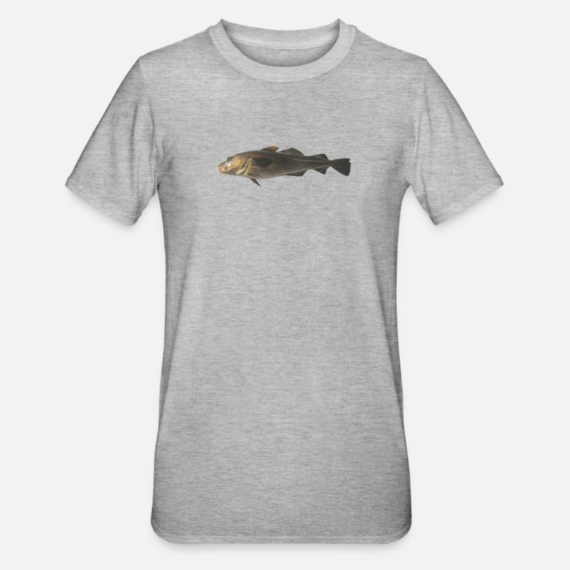 cod - Unisex Polycotton T-Shirt - heather grey