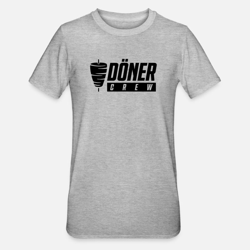 L’équipe Döner - T-shirt polycoton Unisexe - gris chiné