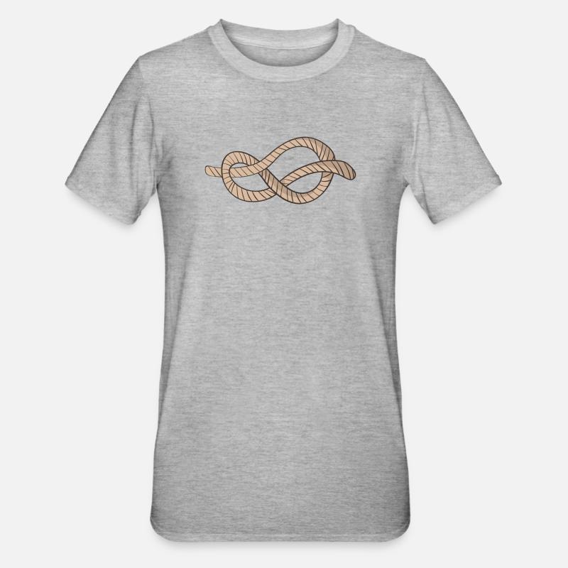 node - Unisex Polycotton T-Shirt - heather grey
