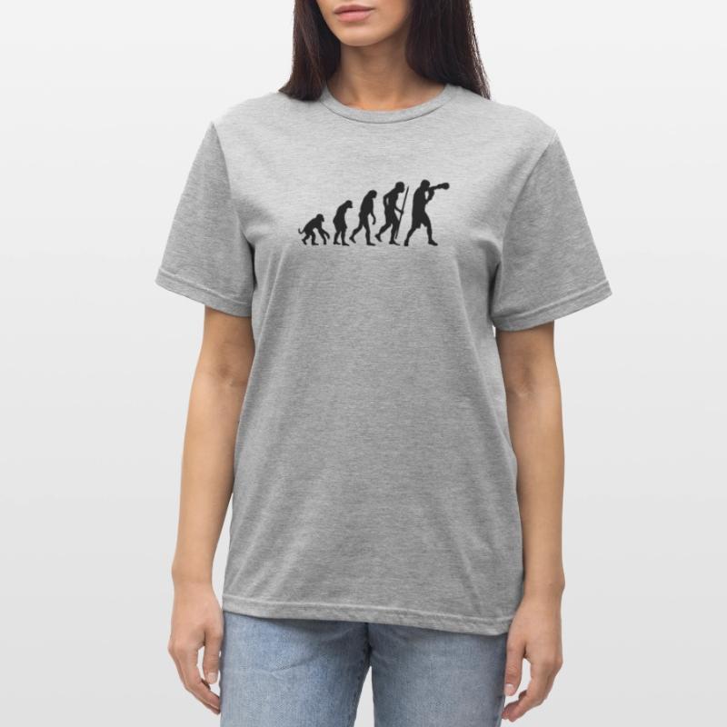 Evolution de la boxe T-shirt polycoton Unisexe
