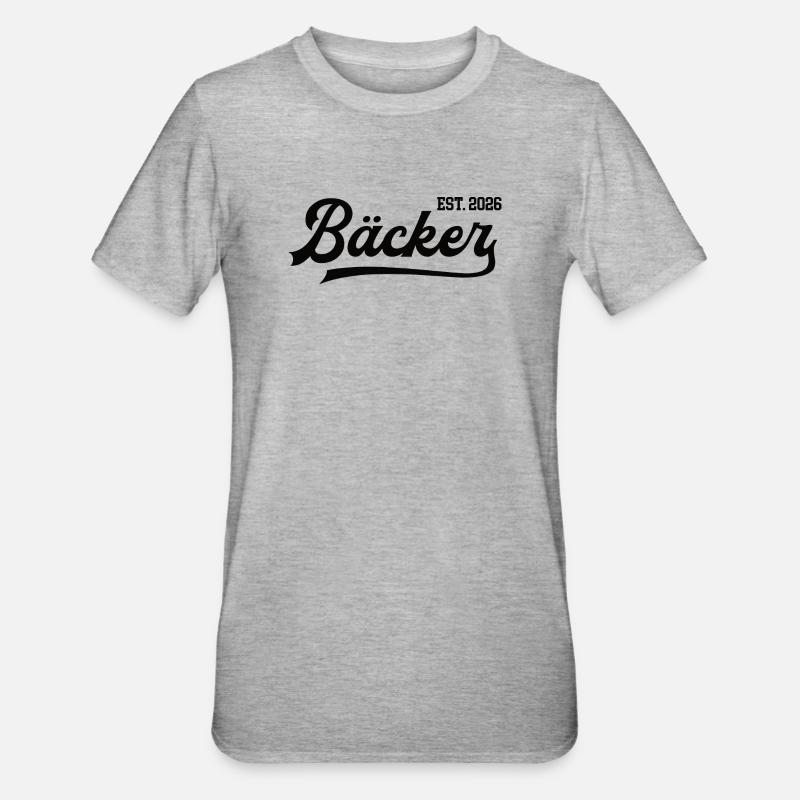 Baker 2026 Apprenticeship Bakery Apprentice Exam - Unisex Polycotton T-Shirt - heather grey