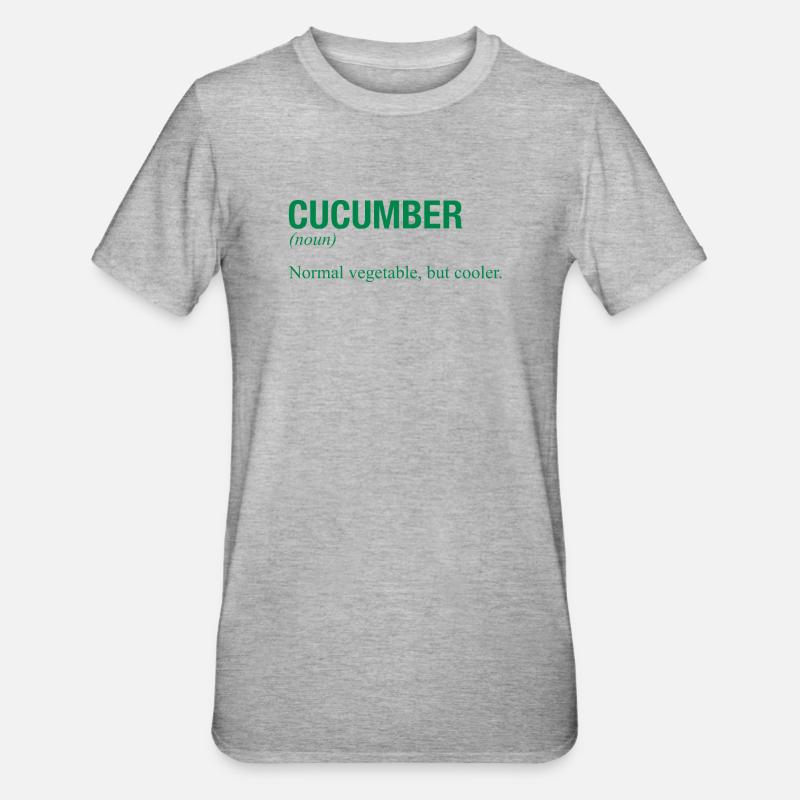 CONCOMBRE - T-shirt polycoton Unisexe - gris chiné