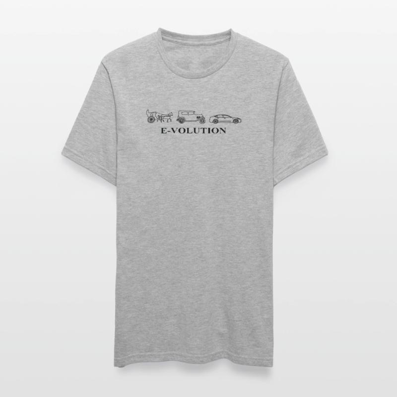 E-Volution Auto Evolution T-shirt polycoton Unisexe