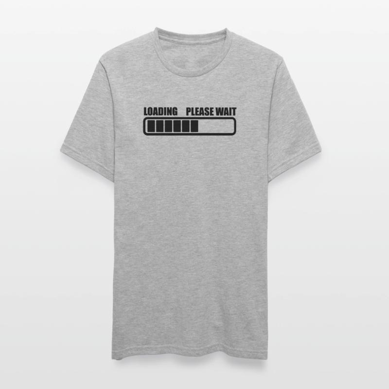 Loading wait a while Unisex Polycotton T-Shirt