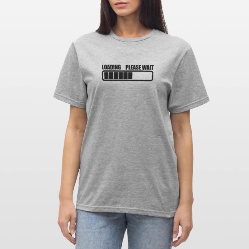 Loading wait a while Unisex Polycotton T-Shirt