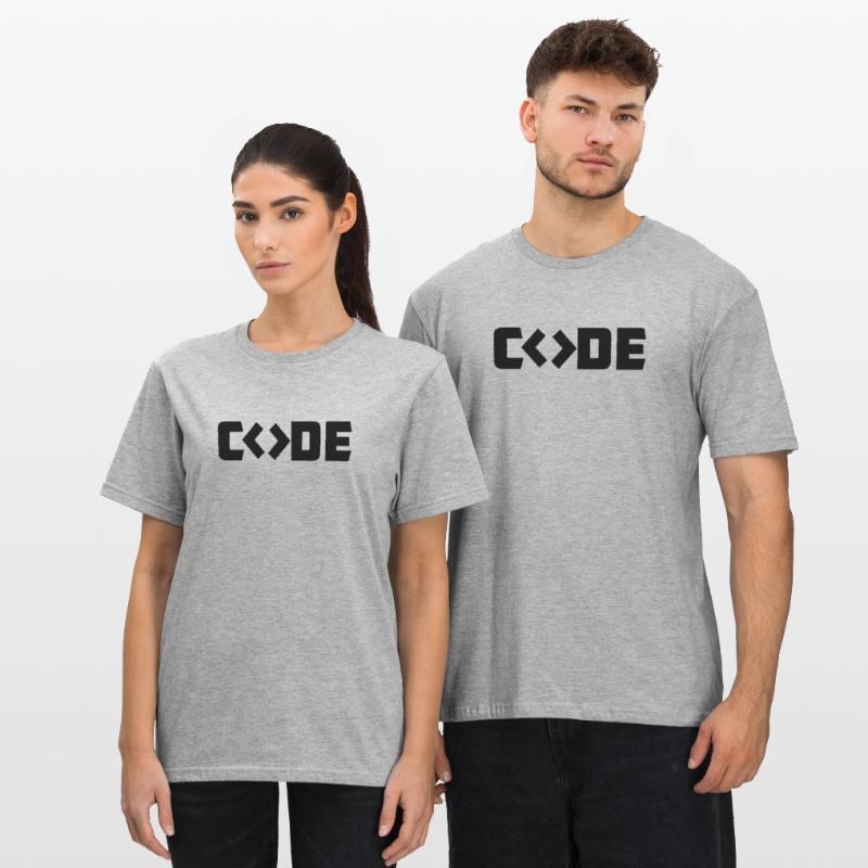 Code du programmeur T-shirt polycoton Unisexe