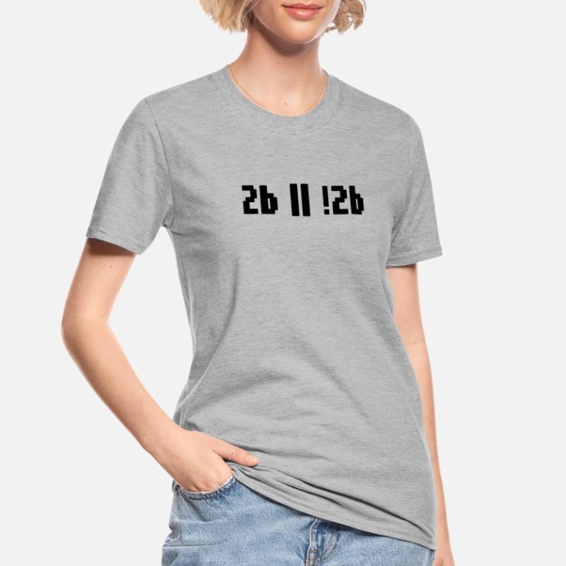 2b or not 2b – Shakespeare Hamlet Programmierer Unisex Polycotton T-Shirt