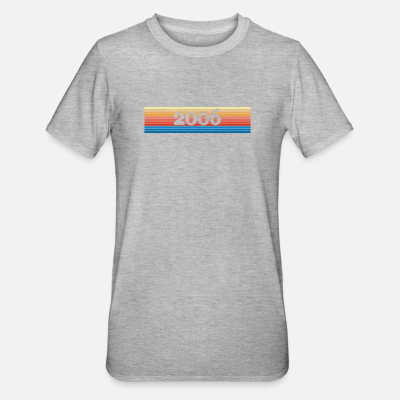 Rainbow 2006 - T-shirt polycoton Unisexe - gris chiné