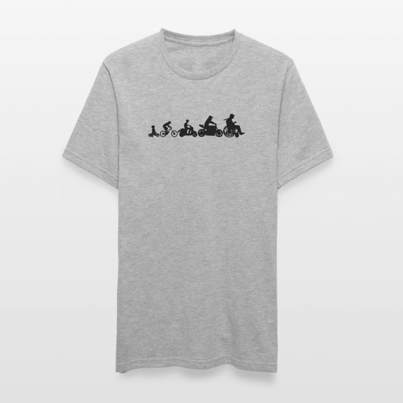 Evolution 2 roues T-shirt polycoton Unisexe