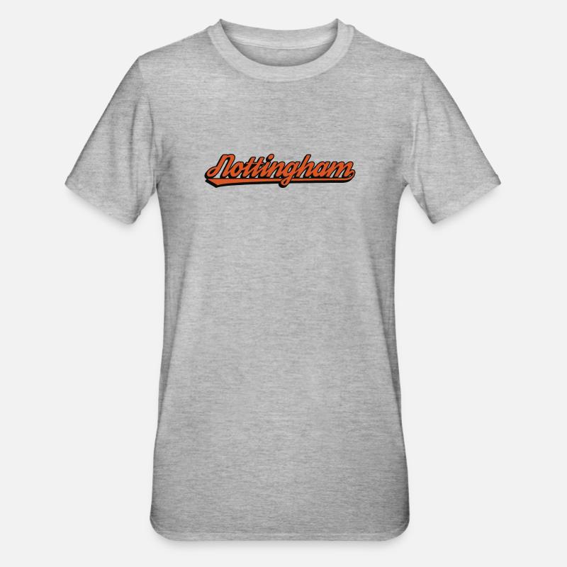 Nottingham - T-shirt polycoton Unisexe - gris chiné