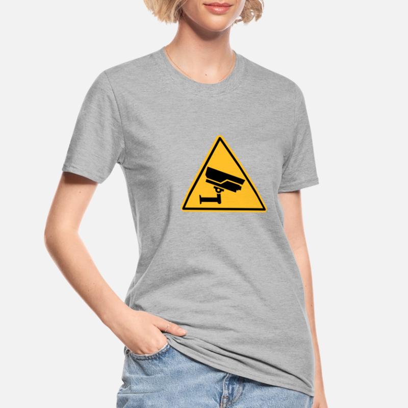 caméra de sécurité caméra de sécurité T-shirt polycoton Unisexe