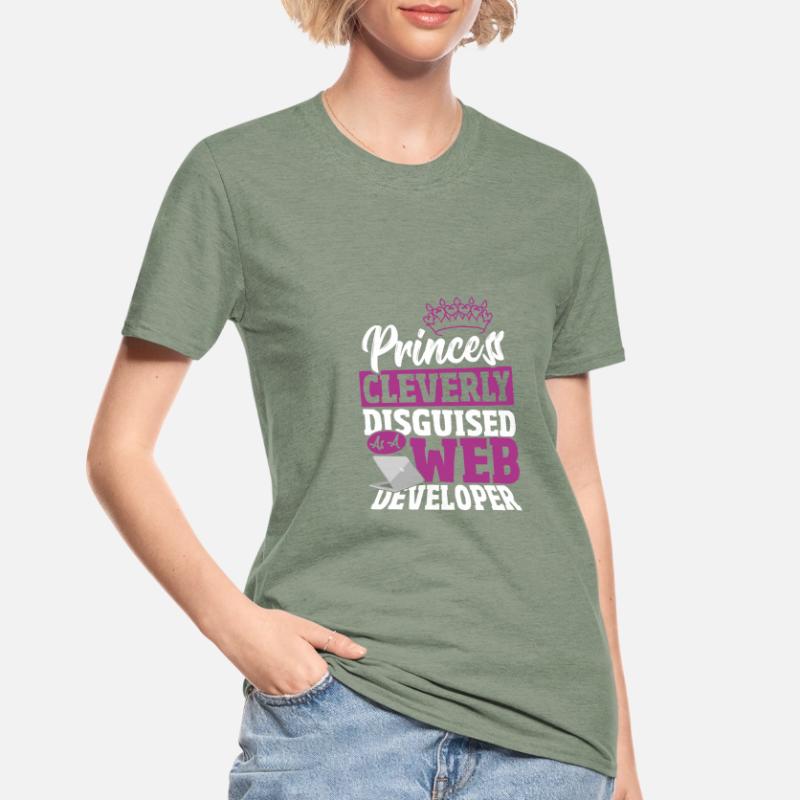 Developer Computer Geek HTML Programmer Daughter Unisex Polycotton T-Shirt