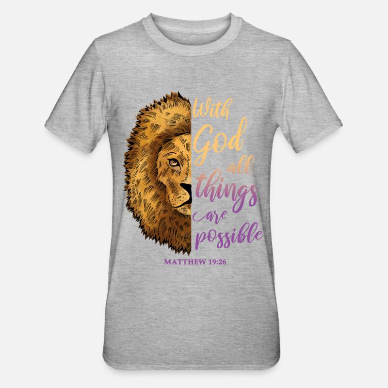 Devis pertinent - T-shirt polycoton Unisexe - gris chiné