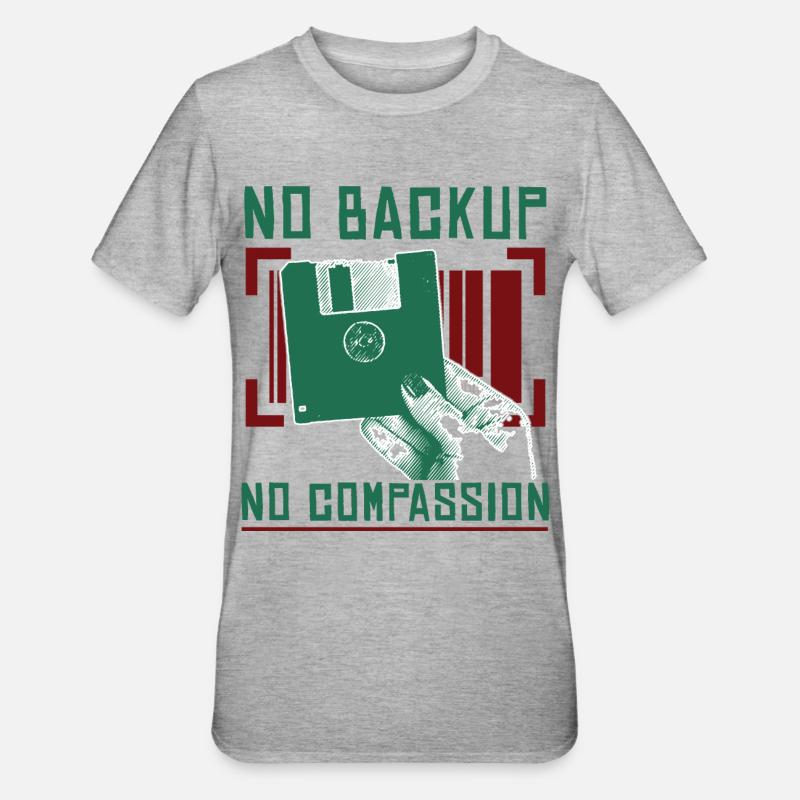 Funny Software Engineer - Unisex Polycotton T-Shirt - heather grey