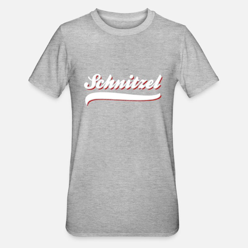 schnitzel - T-shirt polycoton Unisexe - gris chiné