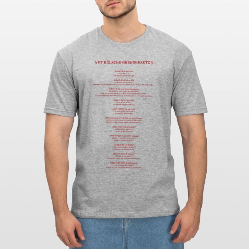 Et Kölsche Basic Law - Et Kölsche Basic Law Unisex Polycotton T-Shirt