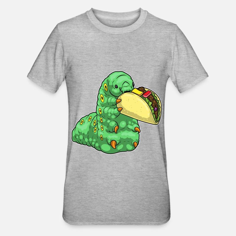 Caterpillar Taco - T-shirt polycoton Unisexe - gris chiné