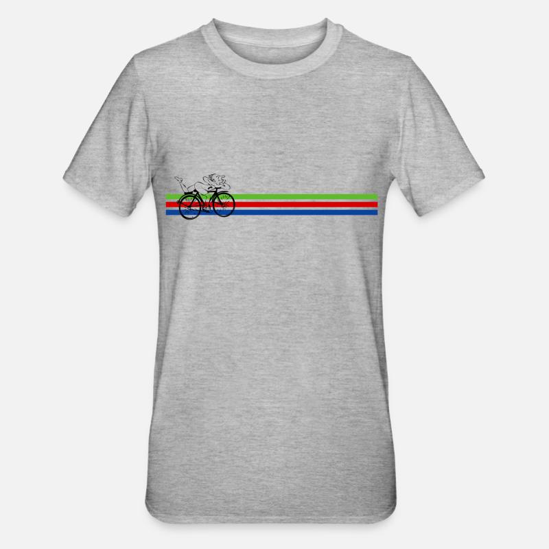 Albert Hoffmann - T-shirt polycoton Unisexe - gris chiné