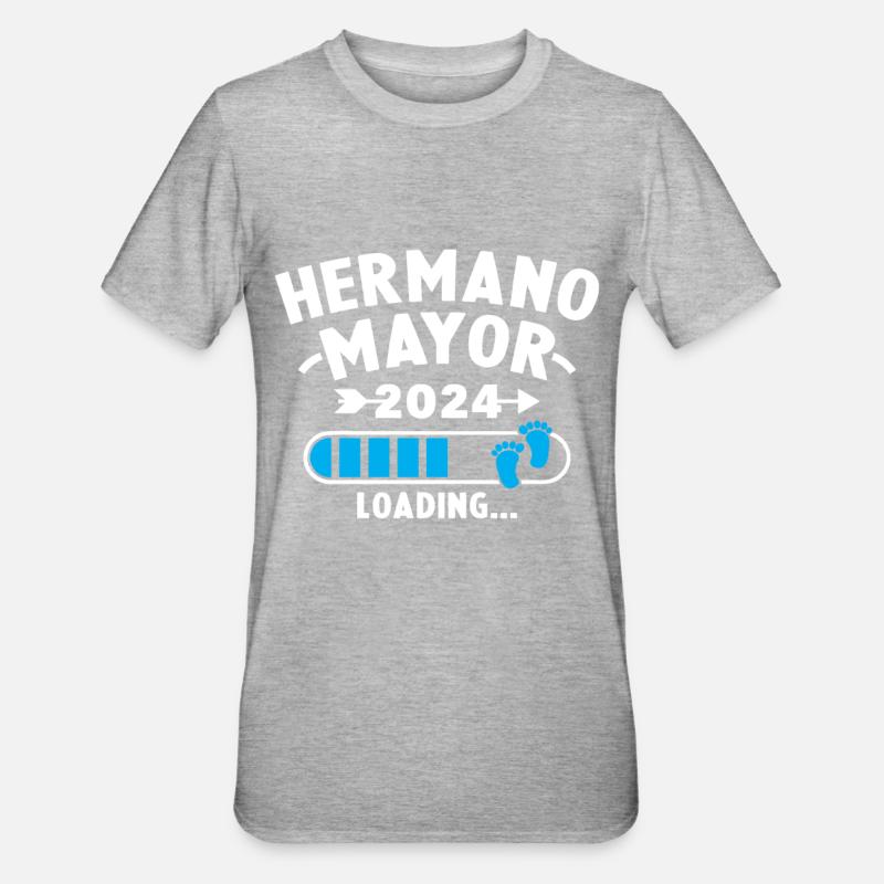 Big Brother 2024 loading - Unisex Polycotton T-Shirt - heather grey