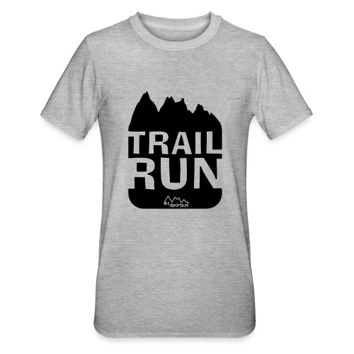Trail Run - Unisex Polycotton T-Shirt