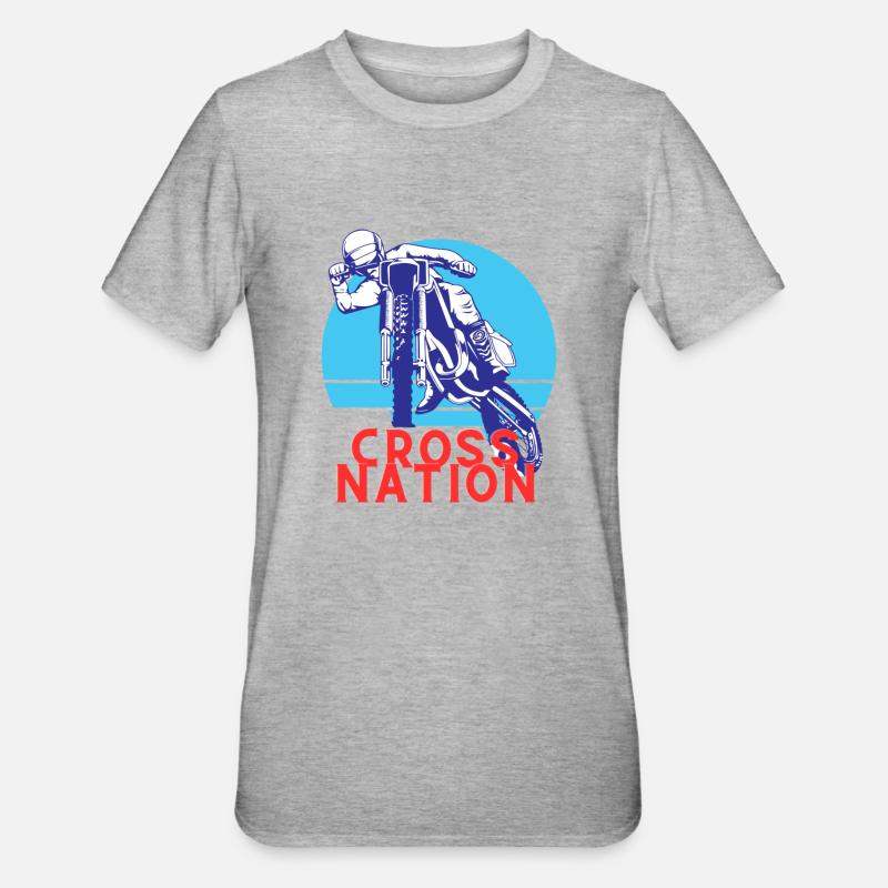Ski de l’autre - T-shirt polycoton Unisexe - gris chiné