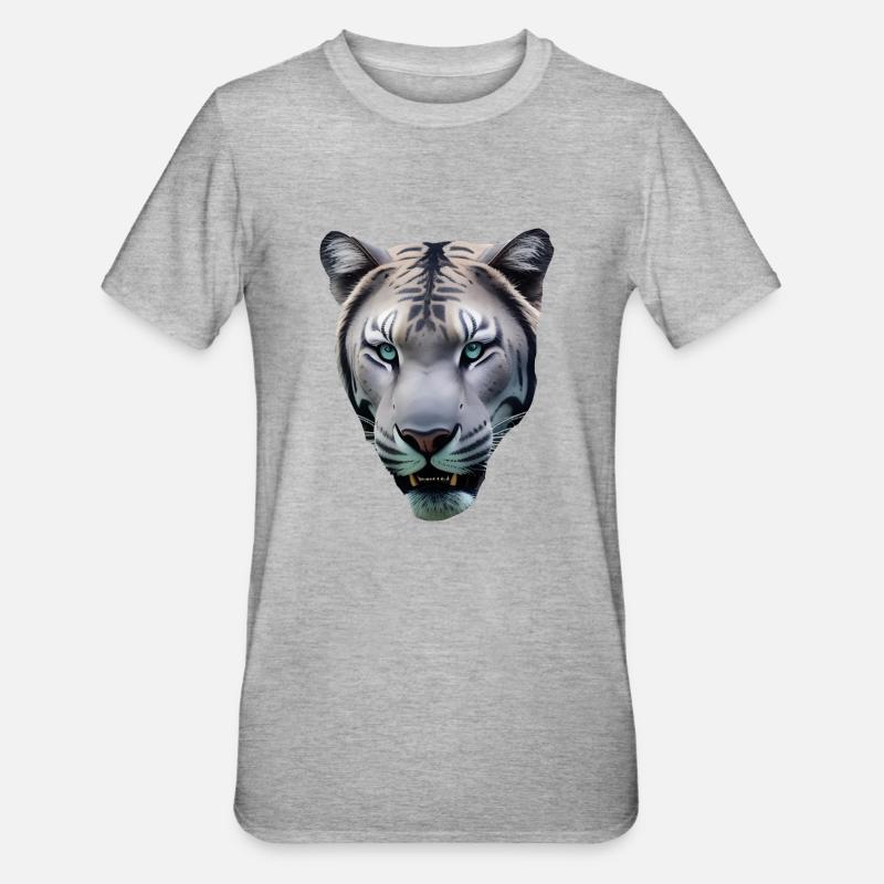 versprechen - Unisex Polycotton T-Shirt - Grau meliert