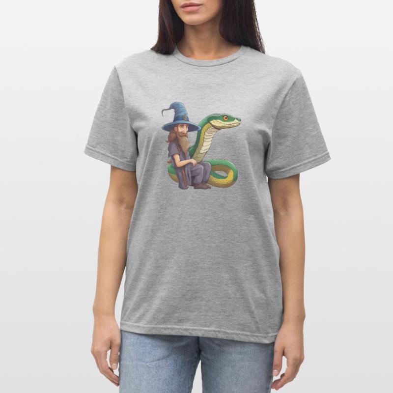 Wizard Snake Anaconda snake Snake Boa Python Unisex Polycotton T-Shirt