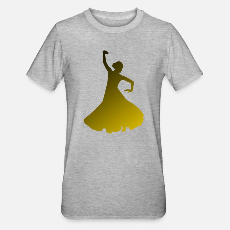 Danser - T-shirt polycoton Unisexe - gris chiné