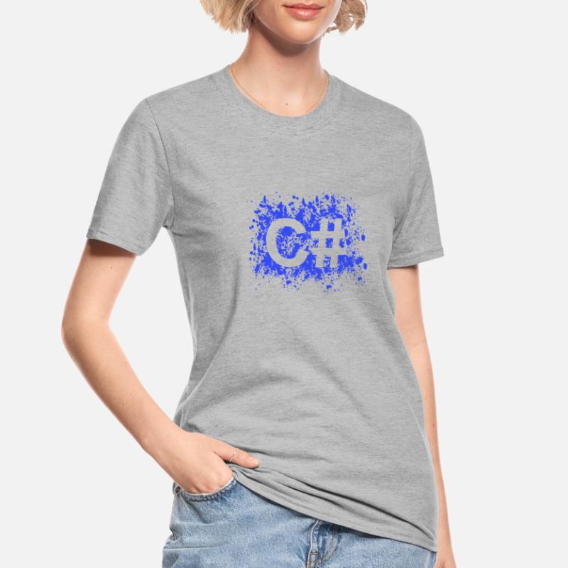C # programmer software developer shirt Unisex Polycotton T-Shirt