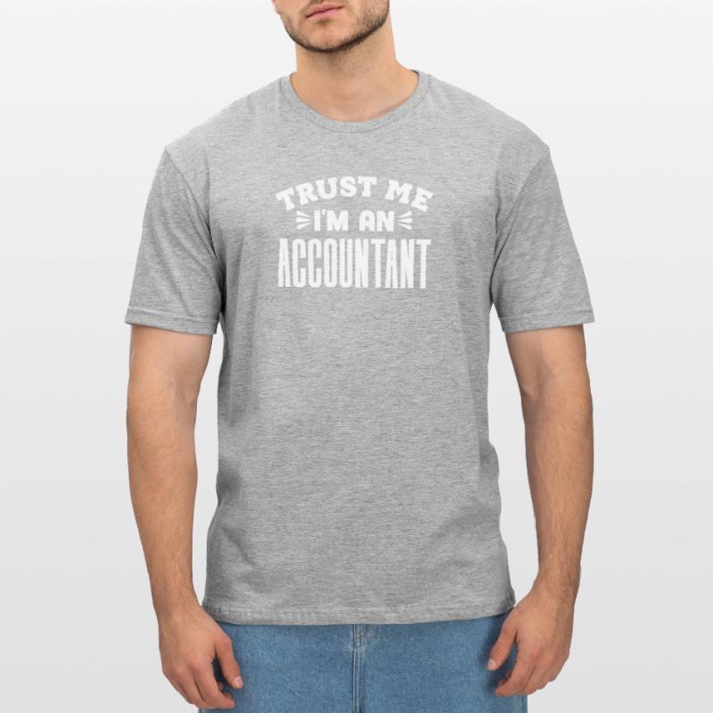 Profession comptable Comptable financier Comptable T-shirt polycoton Unisexe
